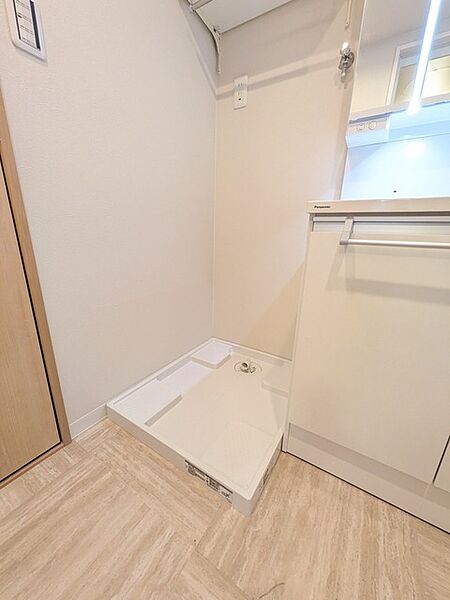 洗濯機防水パンがあります。