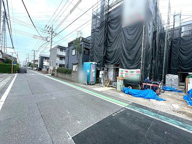 前面道路含む現地写真