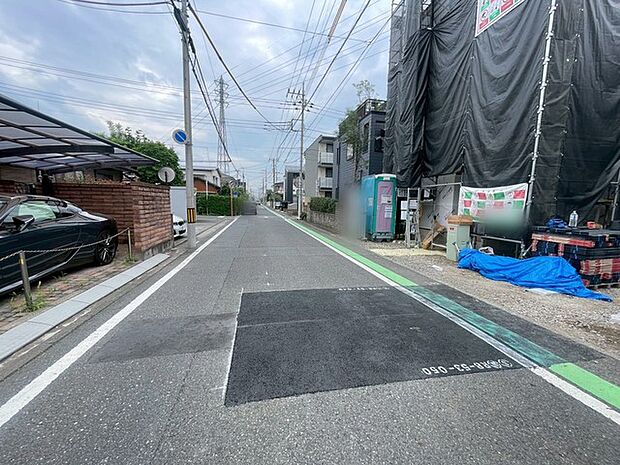 前面道路含む現地写真