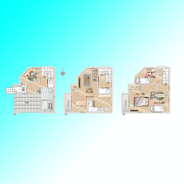 現況と図面が異なる場合は、現況を優先とさせていただきます。 