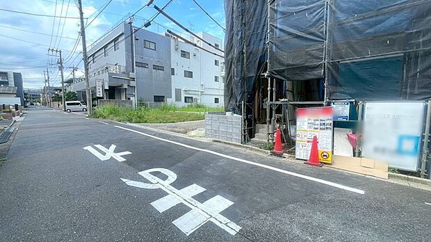前面道路含む現地写真 