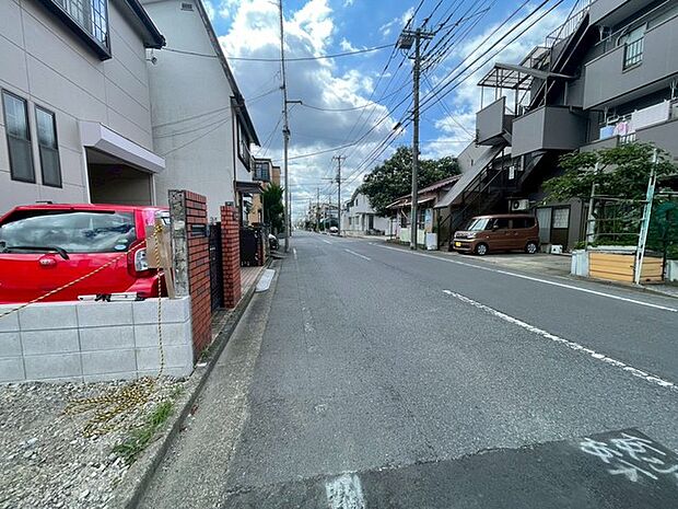 前面道路含む現地写真