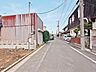 外観：前面道路含む現地写真 