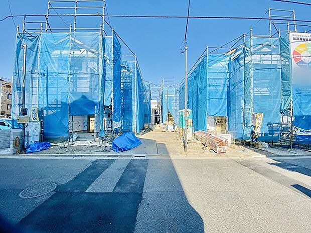 今なら建築中の住まいをご覧いただけます。構造体の質問もお気軽に。