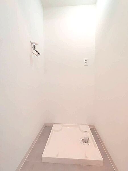 洗濯機防水パンがあります。