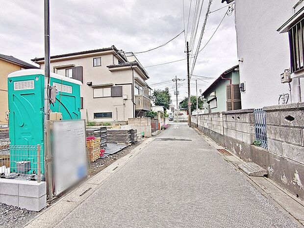前面道路含む現地写真 