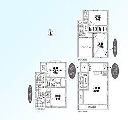 川口市安行領根岸1期　全6棟