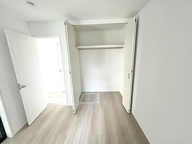 部屋に設けた収納は、住みやすさへのこだわり。