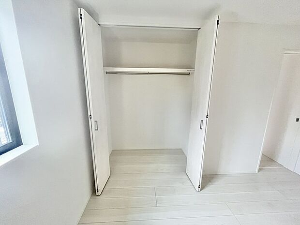部屋に設けた収納は、住みやすさへのこだわり。