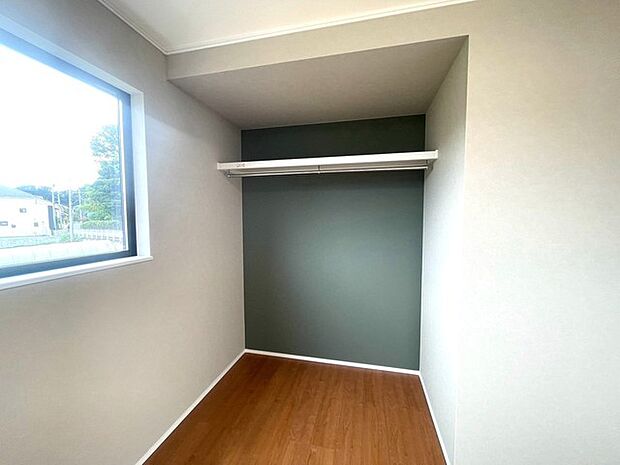 部屋ごとに設けた収納は、住みやすさへのこだわり。