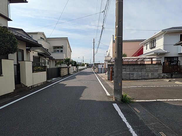 前面道路含む現地写真