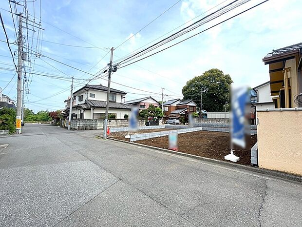前面道路含む現地写真 