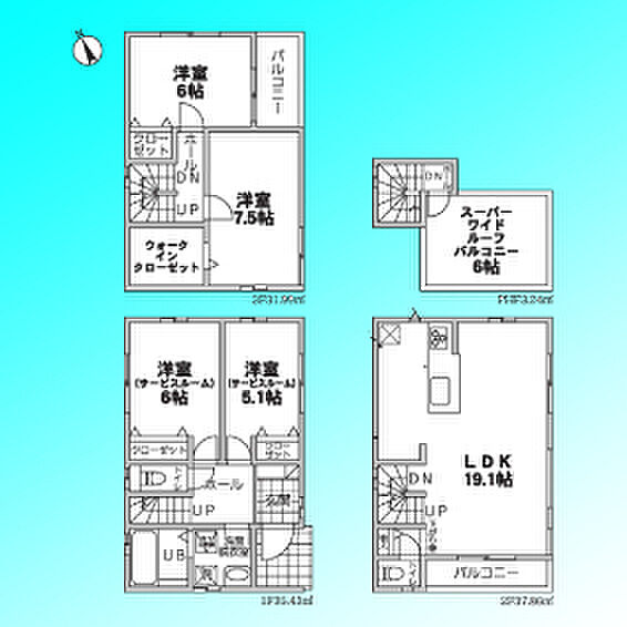 現況と図面が異なる場合は、現況を優先とさせていただきます。