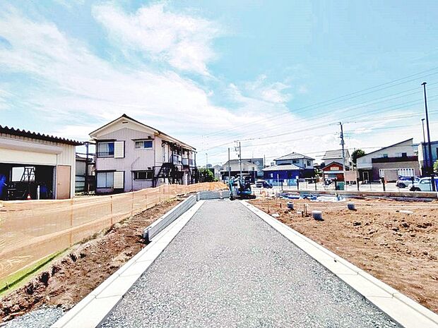 前面道路含む現地写真