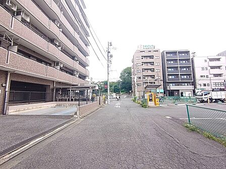 前面道路含む現地写真 