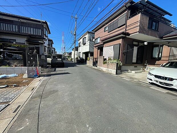 前面道路含む現地写真 