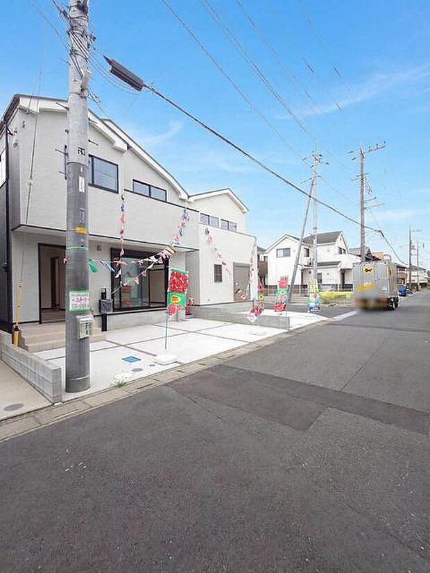 前面道路含む現地写真 