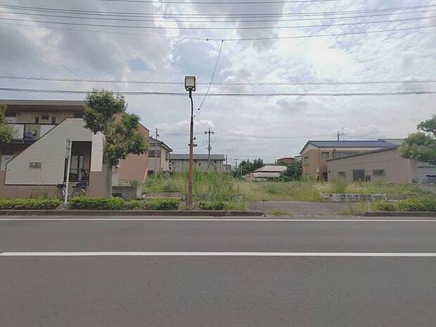 前面道路含む現地写真 