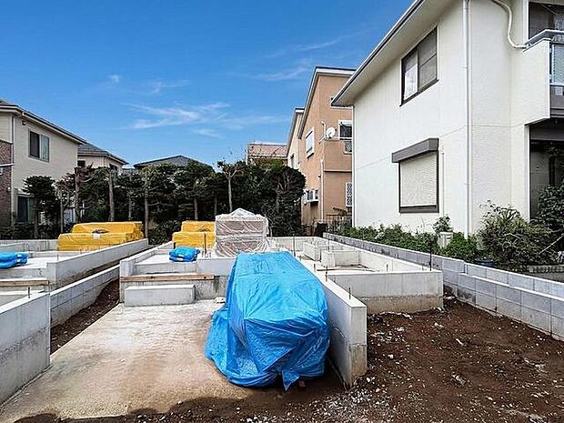 今なら建築中の住まいをご覧いただけます。構造体の質問もお気軽に。