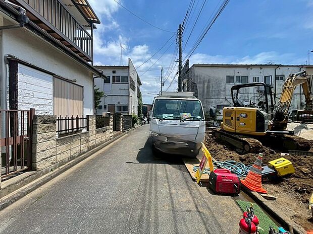 前面道路含む現地写真 