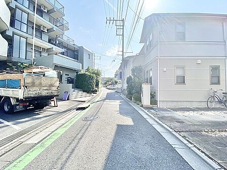 前面道路含む現地写真 