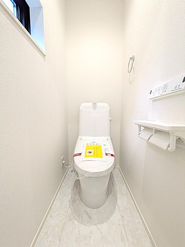 新築戸建てなら今や標準装備は当たり前。気持ちいいウォシュレット機能。