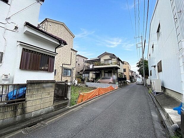 前面道路含む現地写真 