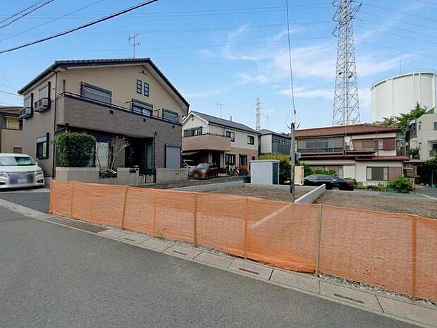 前面道路含む現地写真 