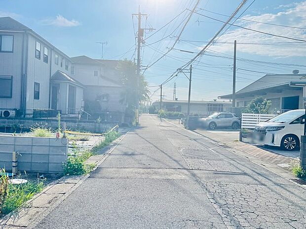 前面道路含む現地写真