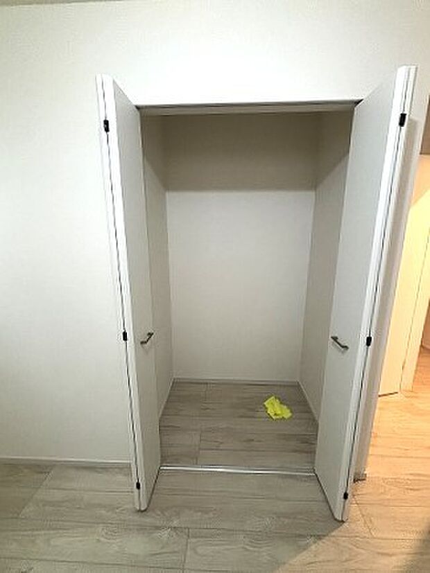 部屋に設けた収納は、住みやすさへのこだわり。