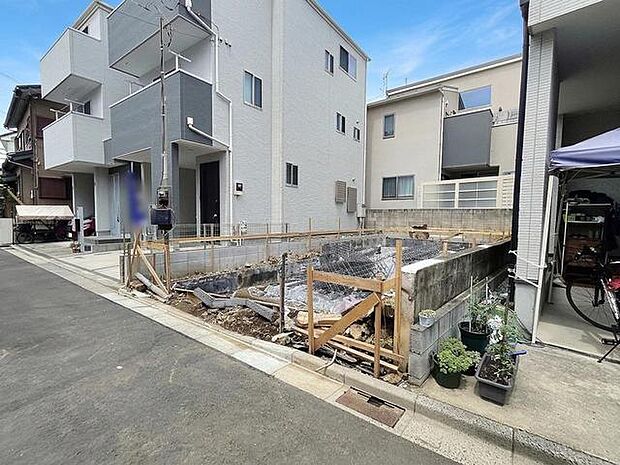 前面道路含む現地写真 