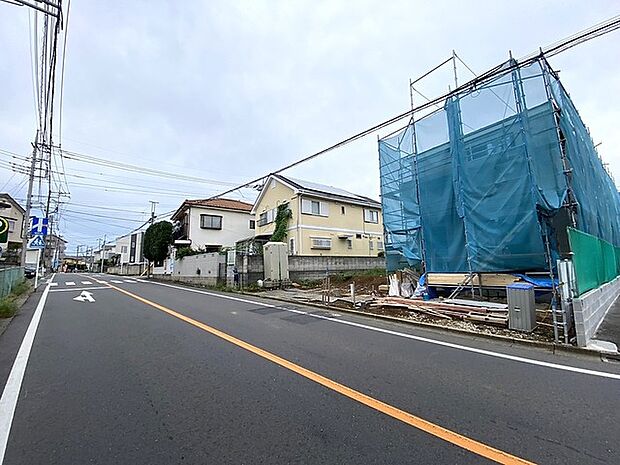 前面道路含む現地写真 
