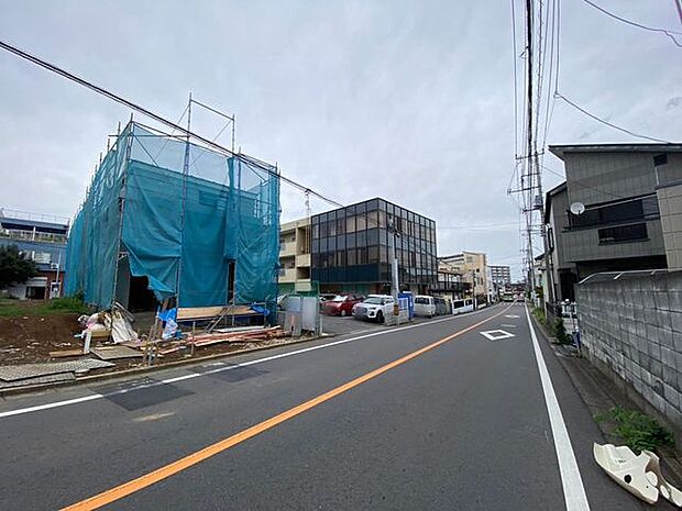 前面道路含む現地写真 