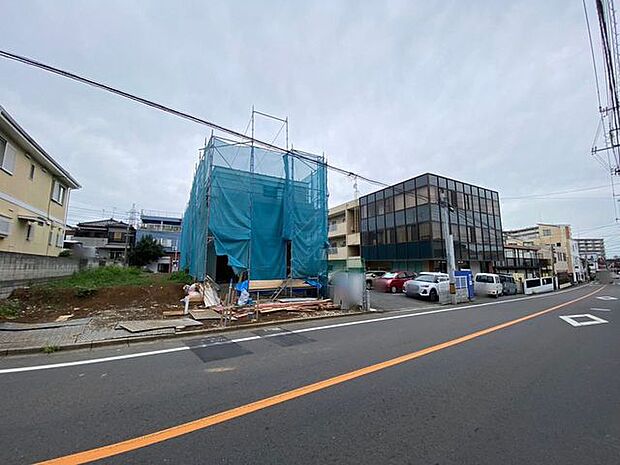前面道路含む現地写真 