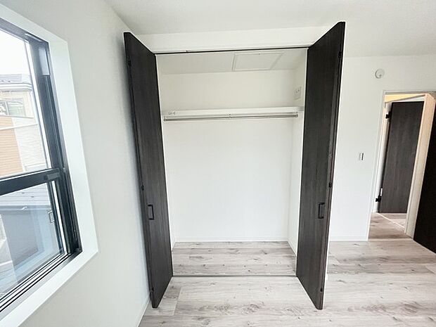 部屋に設けた収納は、住みやすさへのこだわり。