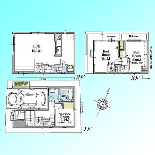現況と図面が異なる場合は、現況を優先とさせていただきます。