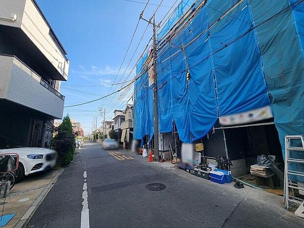 前面道路含む現地写真 