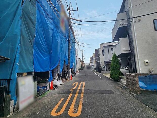 前面道路含む現地写真 