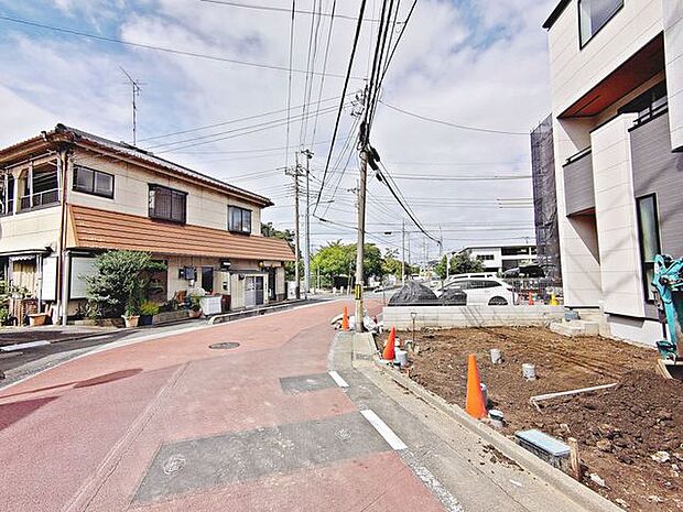 前面道路含む現地写真