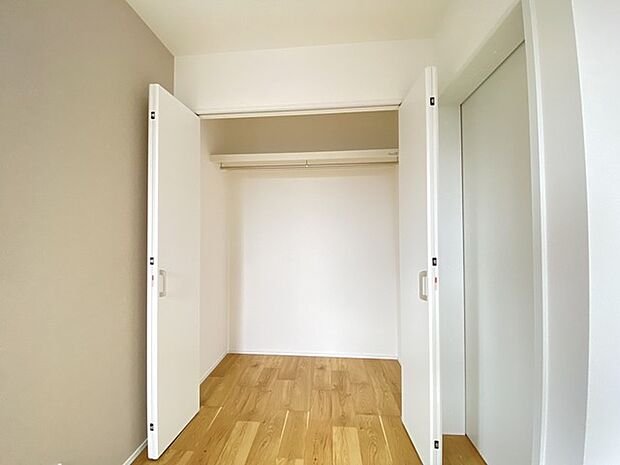 部屋に設けた収納は、住みやすさへのこだわり。 