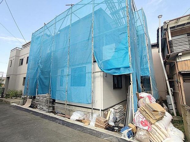 今なら建築中の住まいをご覧いただけます。構造体の質問もお気軽に。 