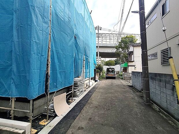 前面道路含む現地写真 
