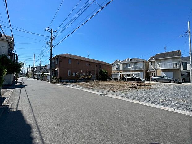 前面道路含む現地写真 