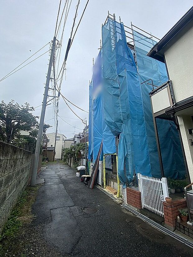 前面道路含む現地写真 