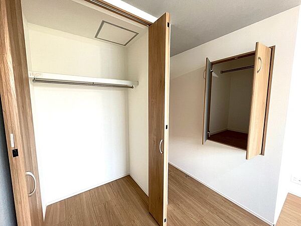 大容量の収納スペースで住空間もスッキリ広々。