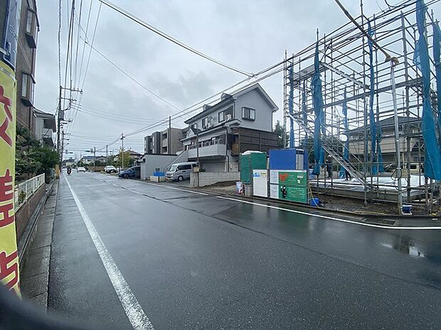 前面道路含む現地写真 