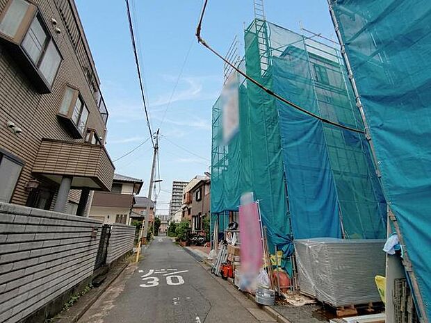 前面道路含む現地写真 