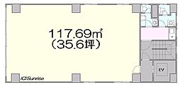 興亜第二ビルの間取図画像