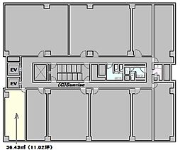 ビュレックス京橋の間取図画像