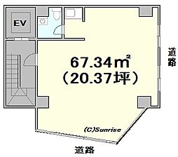 南蛮ビルの間取図画像
